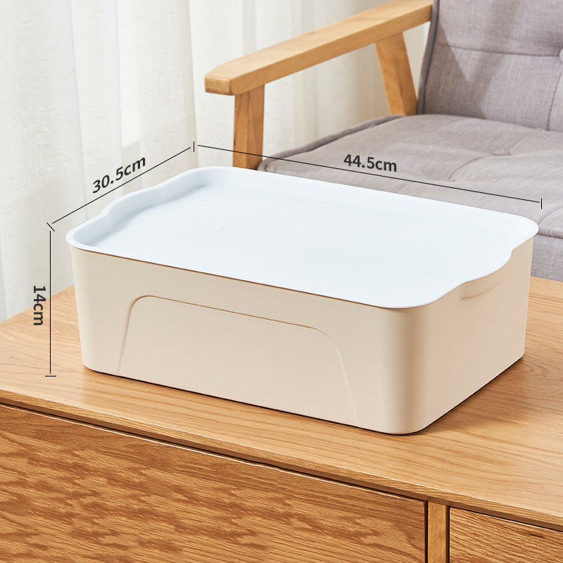 Stackable Rectangular Storage Bins - Space-Saving, Durable, Multi-Use