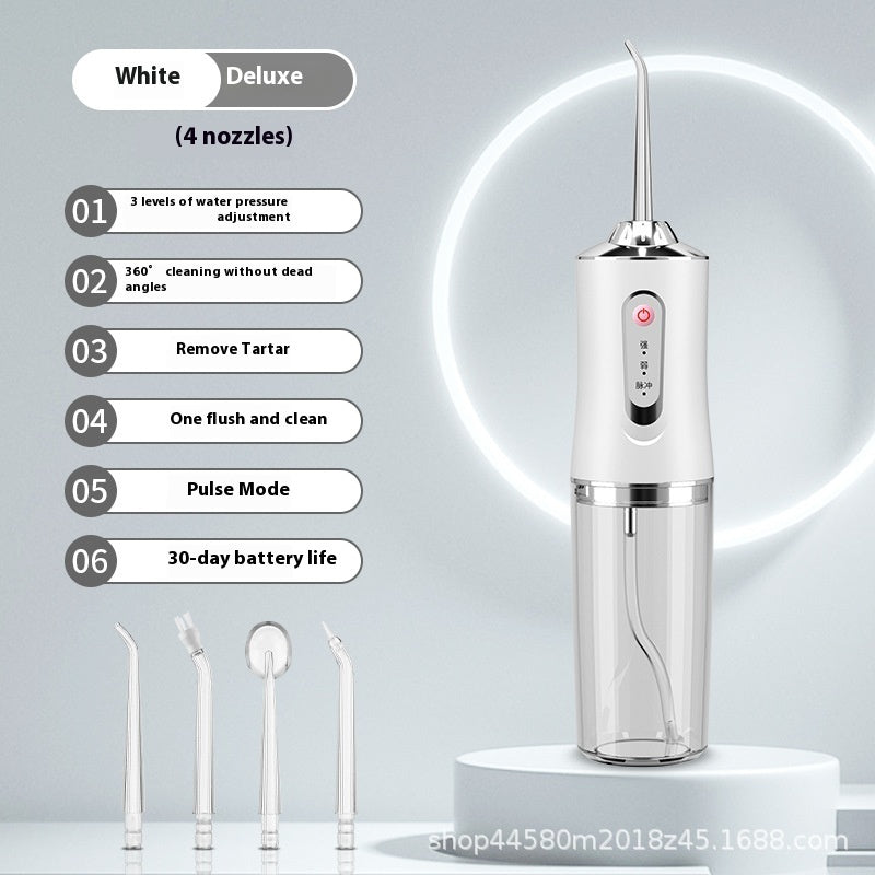 Eco-Friendly Portable Water Flosser for Sustainable Oral Care