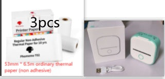 Compact Eco-Friendly Portable Label Printer for Home Organization