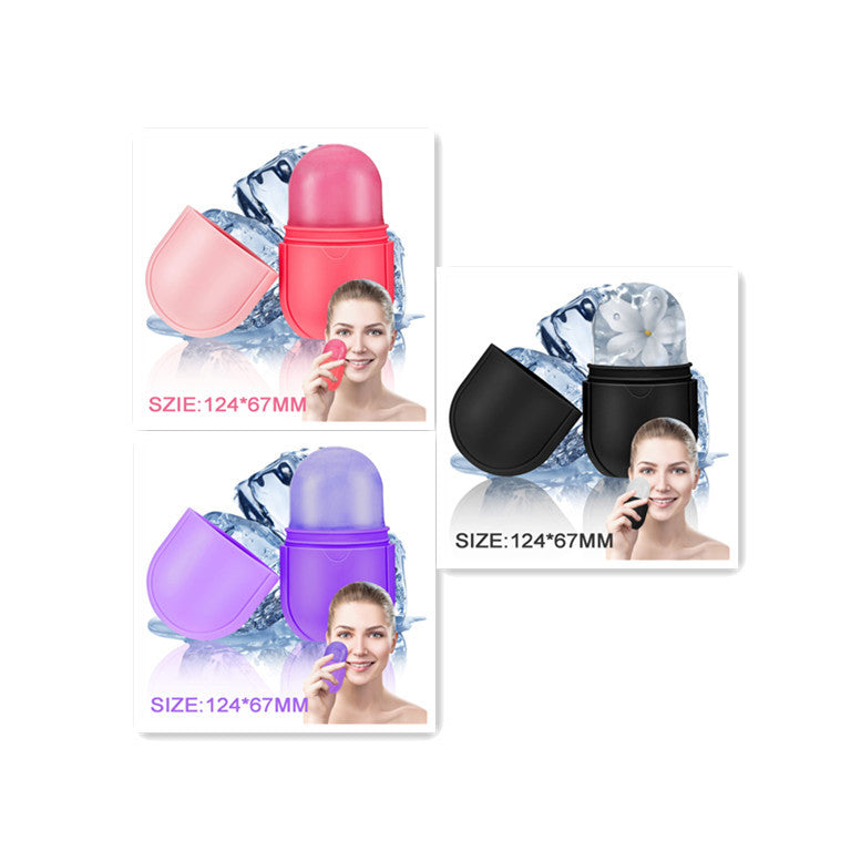 Light Blue Reusable Ice Roller for Skin Care and Wellness