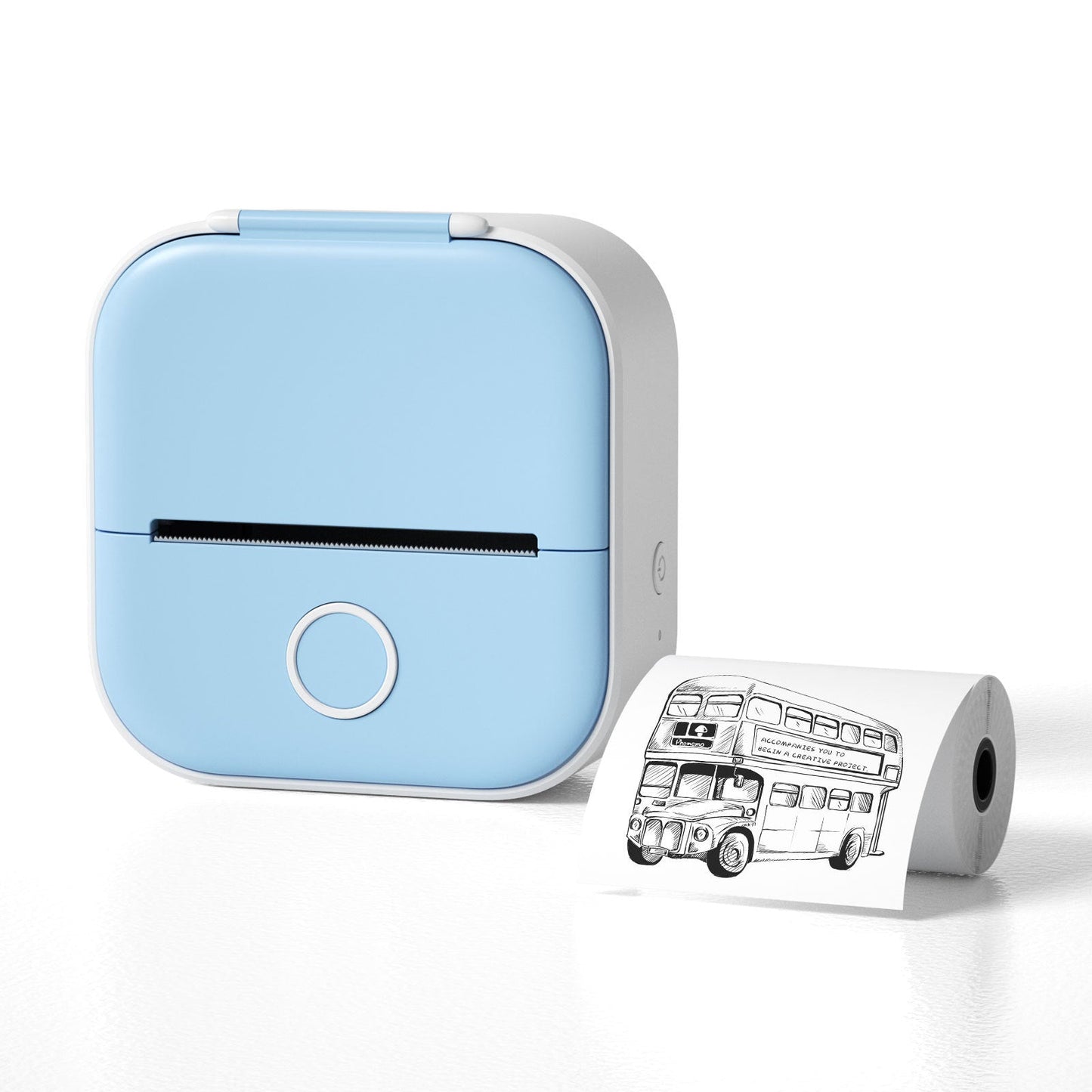 Compact Eco-Friendly Portable Label Printer for Home Organization