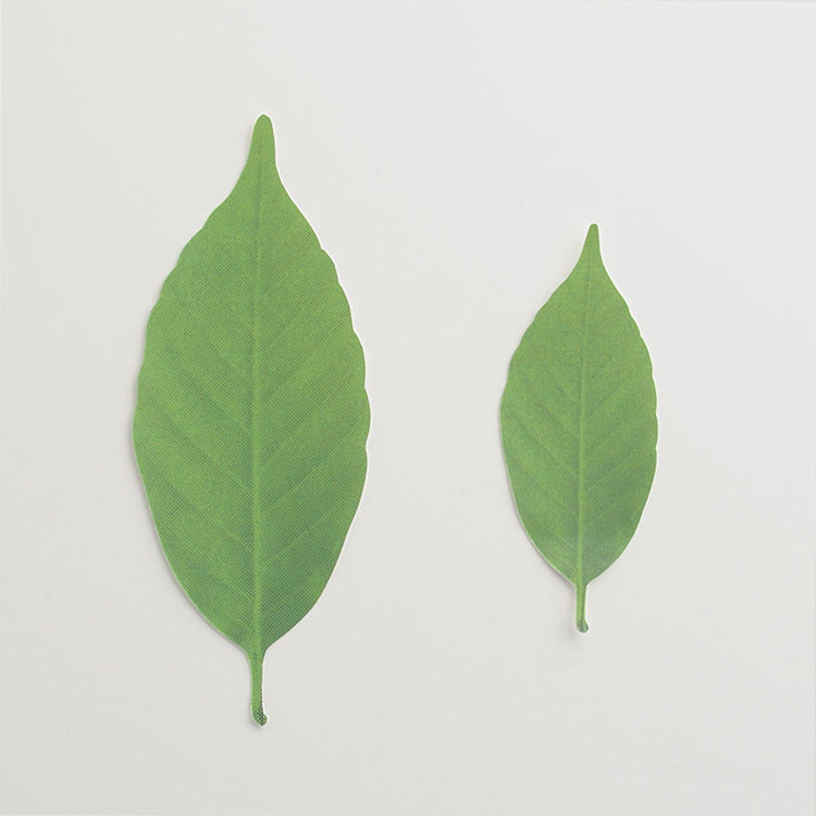 Leaf-Shaped Eco-Friendly Bath Mat - Green & Yellow Center