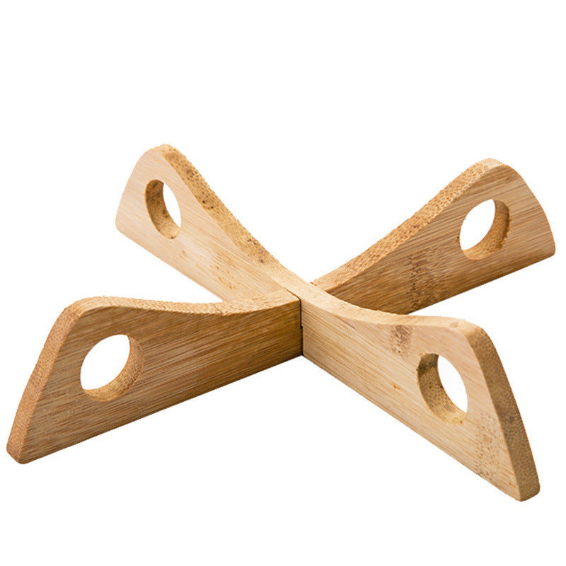 Eco-Friendly Bamboo Trivet - Sustainable Kitchen Essential