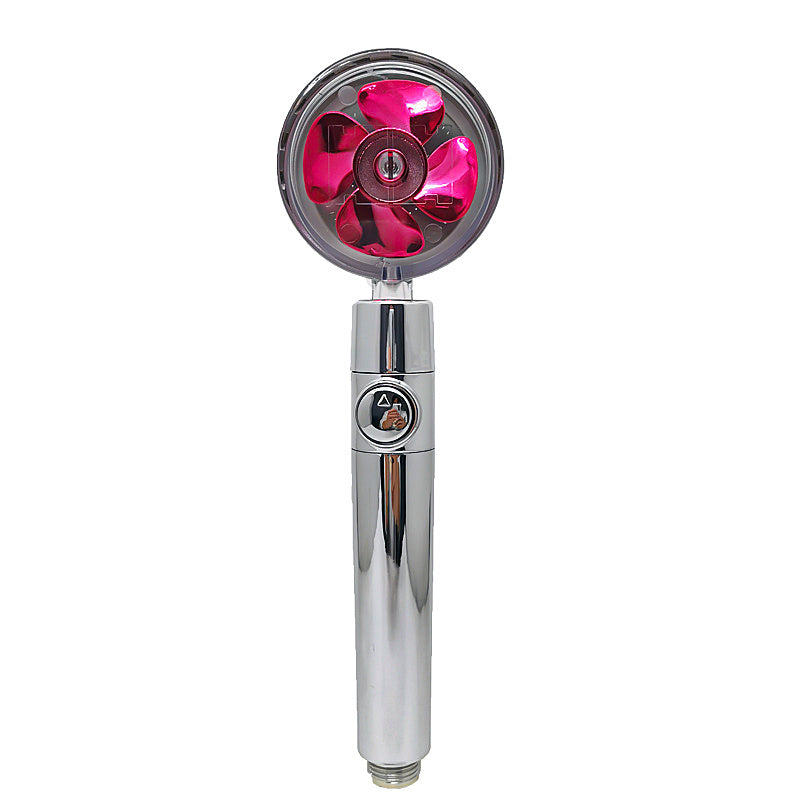 Water-Saving Handheld Shower Head with 360° Rotation and Adjustable Angles