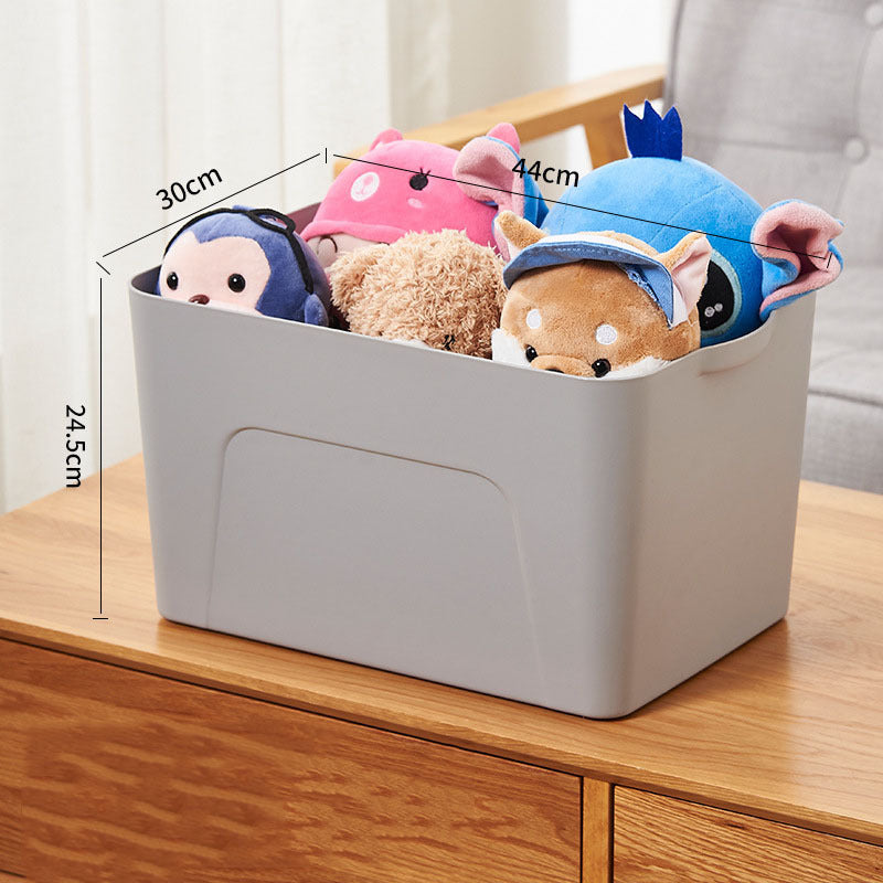 Stackable Rectangular Storage Bins - Space-Saving, Durable, Multi-Use