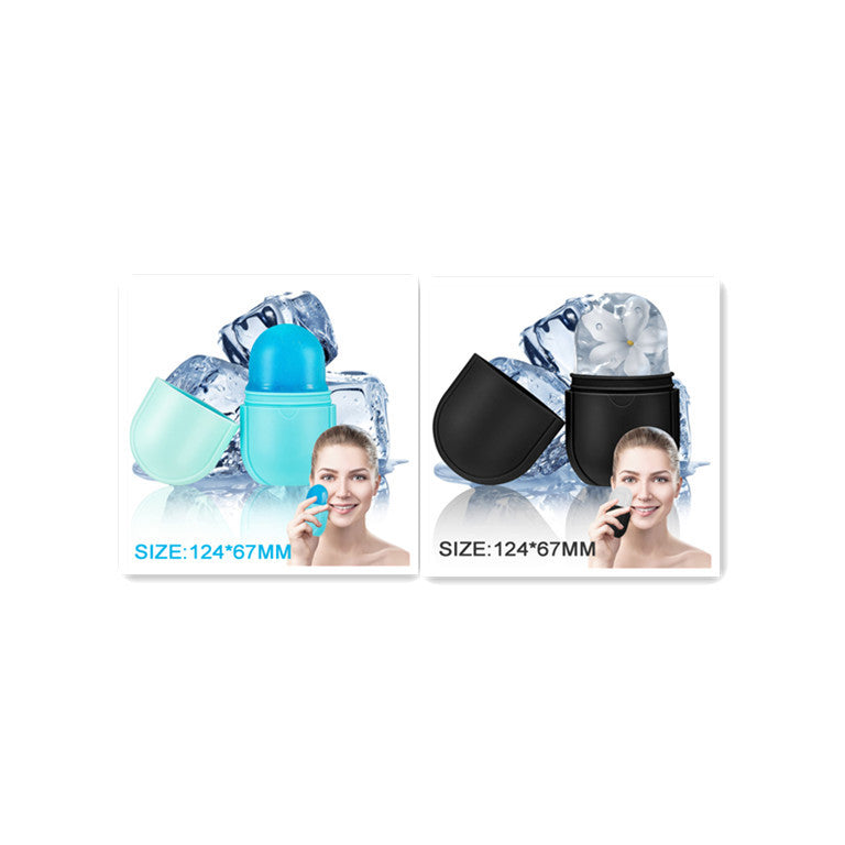 Light Blue Reusable Ice Roller for Skin Care and Wellness