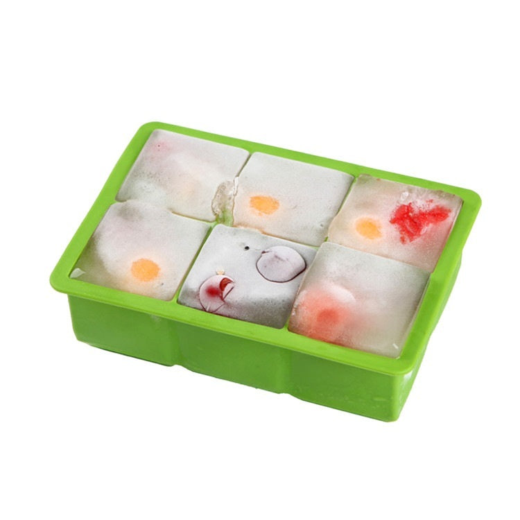 Silicone Ice Cube Tray - Durable, Reusable, Eco-Friendly