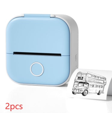 Compact Eco-Friendly Portable Label Printer for Home Organization