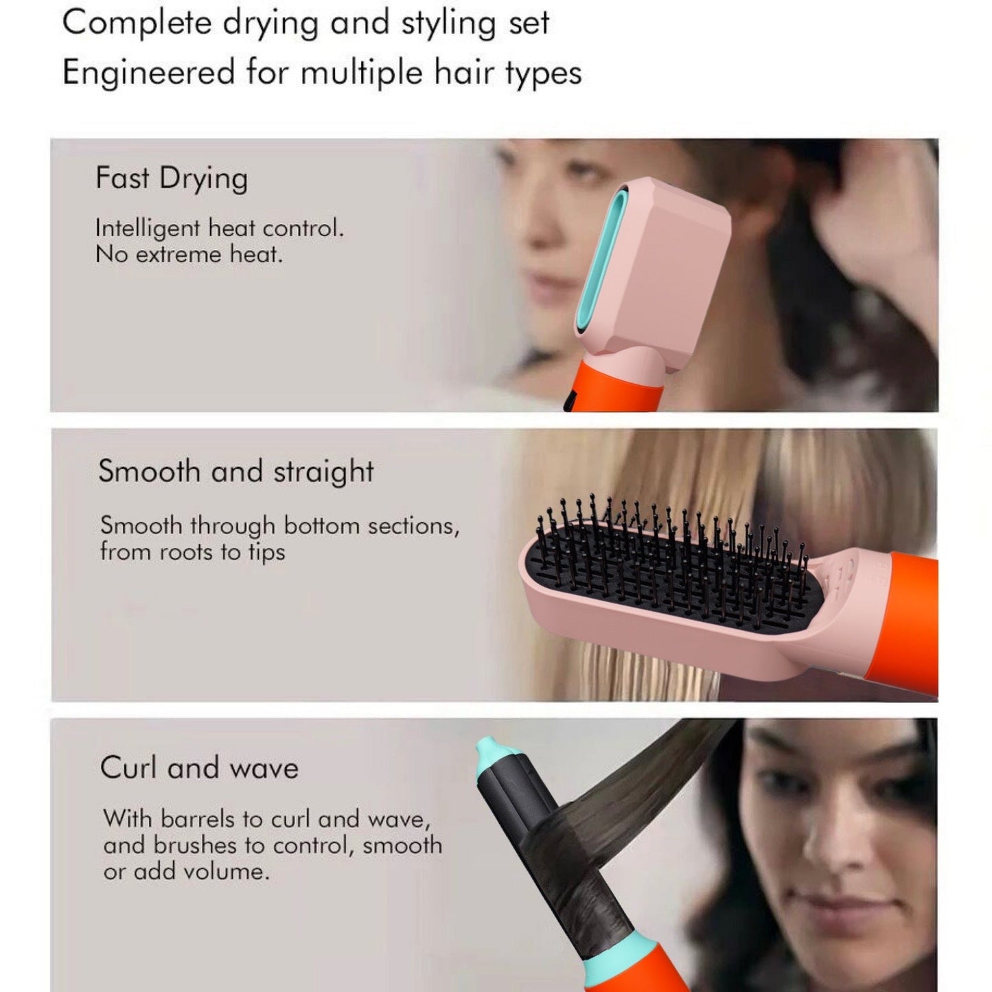 Multi-Styler Complete Hair Tool Set - Eco-Friendly Styling