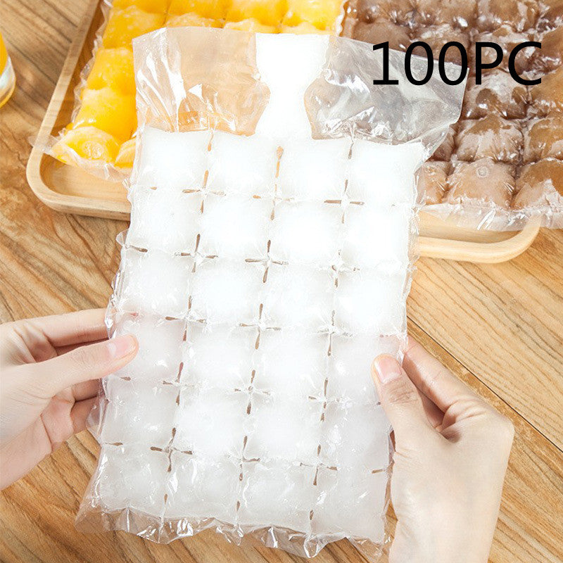 Eco-Friendly Ice Cube Tray Bag - Space-Saving, Reusable, Sustainable