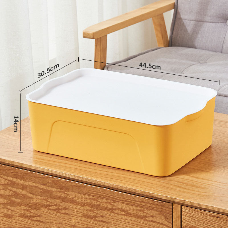 Stackable Rectangular Storage Bins - Space-Saving, Durable, Multi-Use