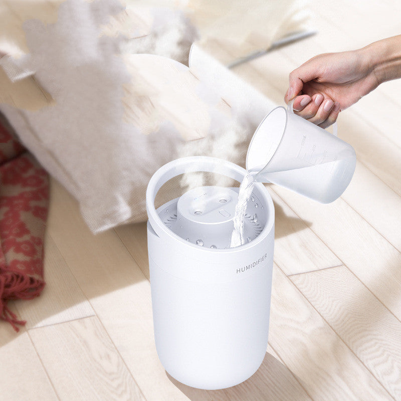 Eco-Friendly Cylindrical Humidifier for Improved Air Quality