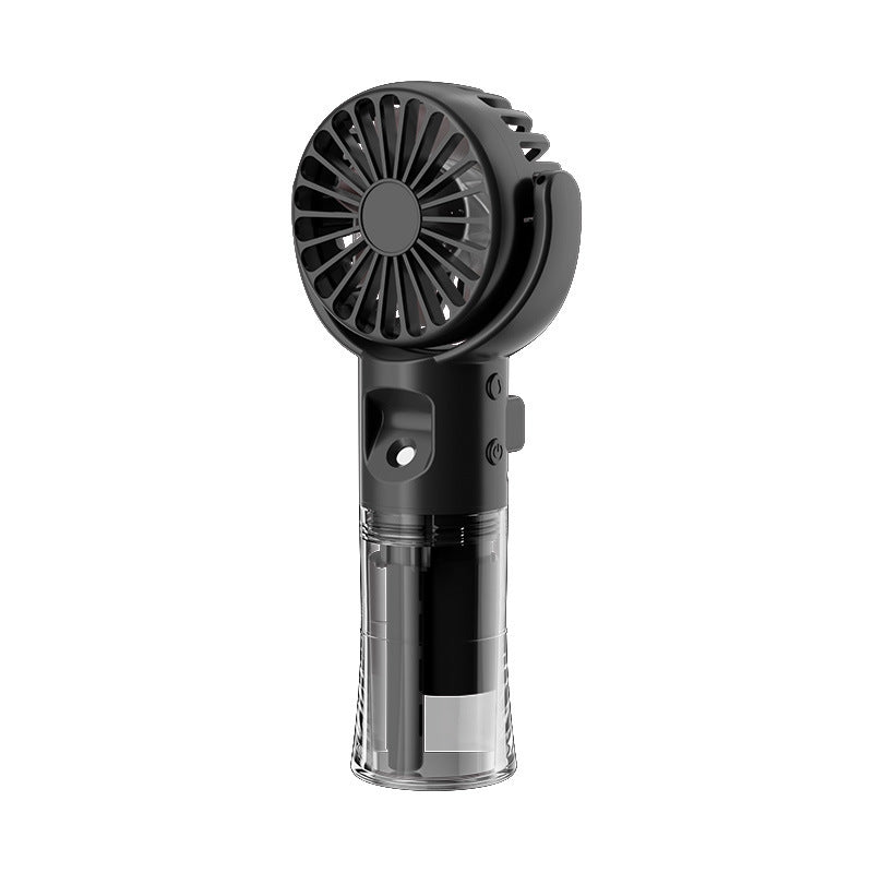 Portable Spray Fan with Misting Function for Instant Cooling