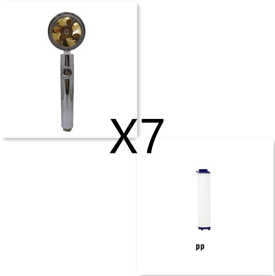 Water-Saving Handheld Shower Head with 360° Rotation and Adjustable Angles