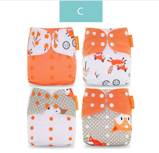 Eco-Friendly Reusable Cloth Diapers - Sustainable, Adjustable, and Gentle on Baby's Skin