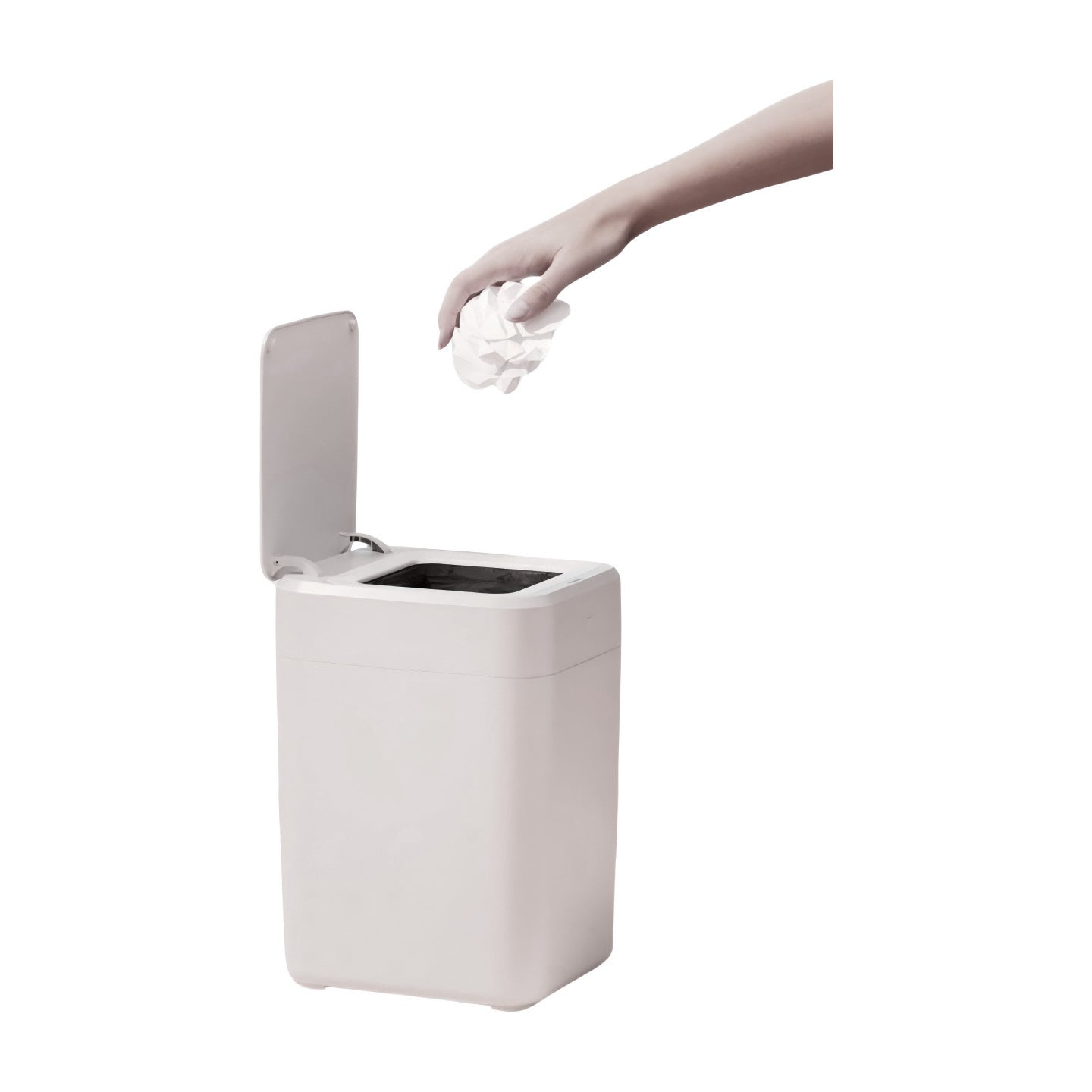 Smart Trash Can with Automatic Bagging and Eco-Friendly Features
