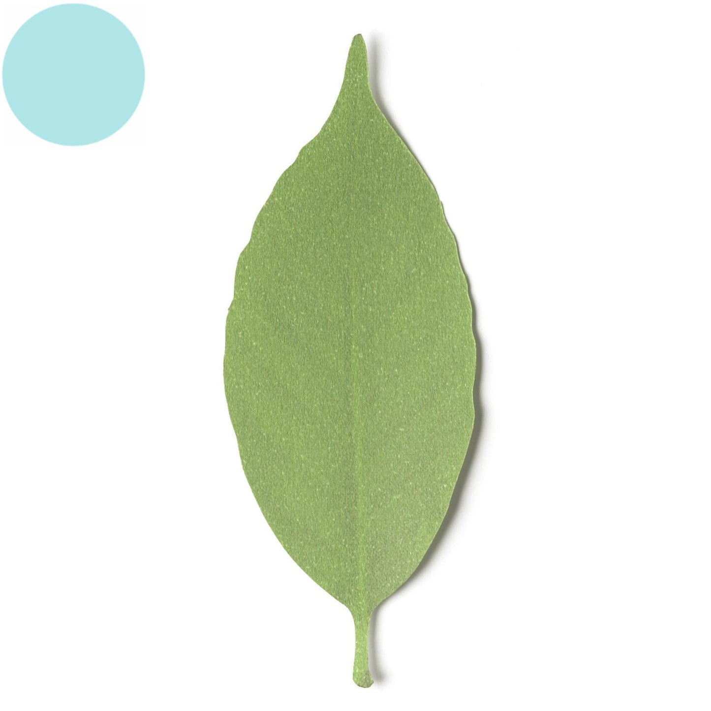 Leaf-Shaped Eco-Friendly Bath Mat - Green & Yellow Center
