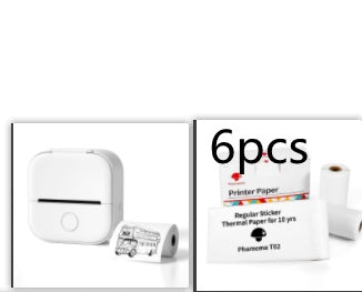 Compact Eco-Friendly Portable Label Printer for Home Organization