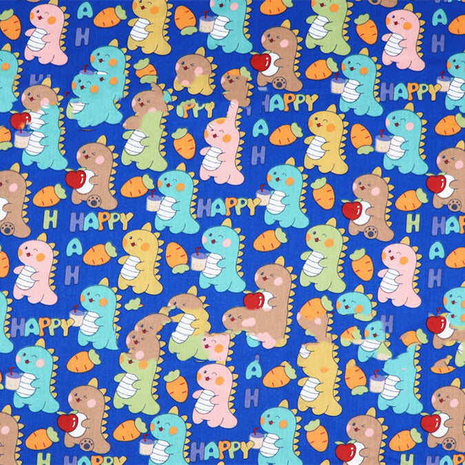 Eco-Friendly Reusable Cloth Wipes - Multicolored Cartoon Patterns