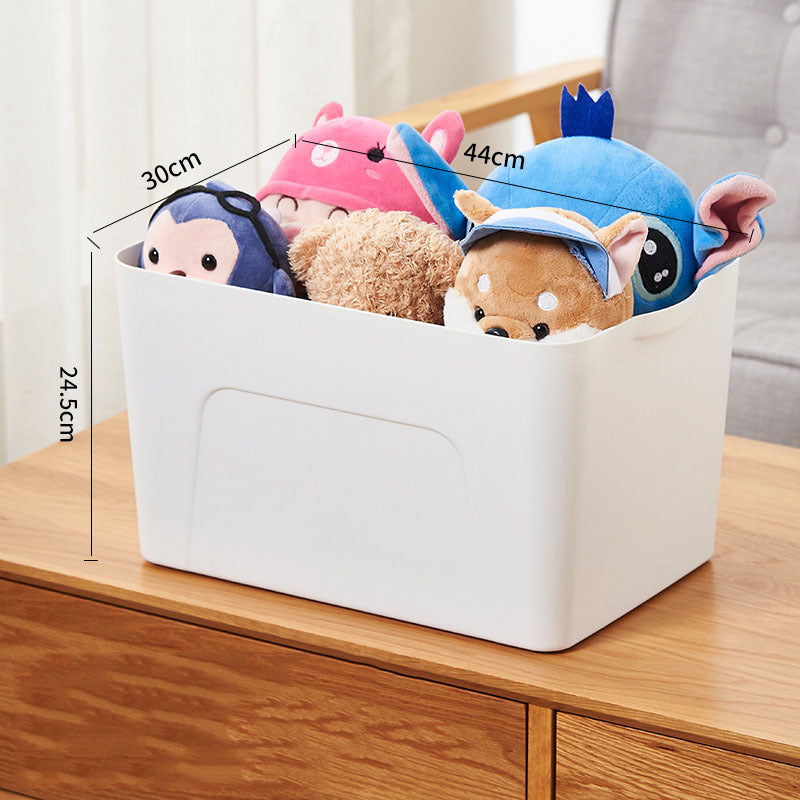 Stackable Rectangular Storage Bins - Space-Saving, Durable, Multi-Use