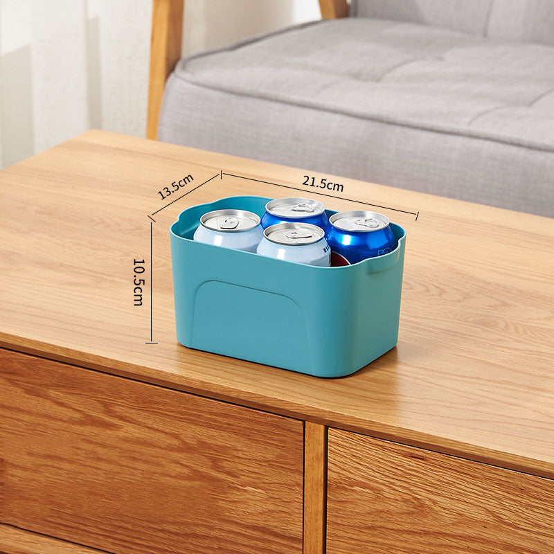 Stackable Rectangular Storage Bins - Space-Saving, Durable, Multi-Use