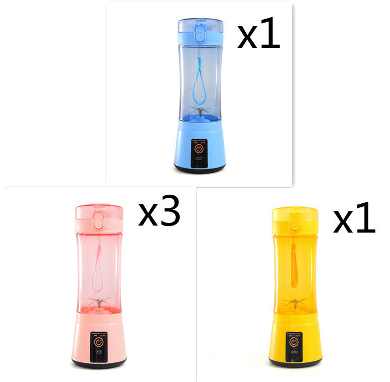 Portable Multi-Color Blender for On-the-Go Fresh Drinks