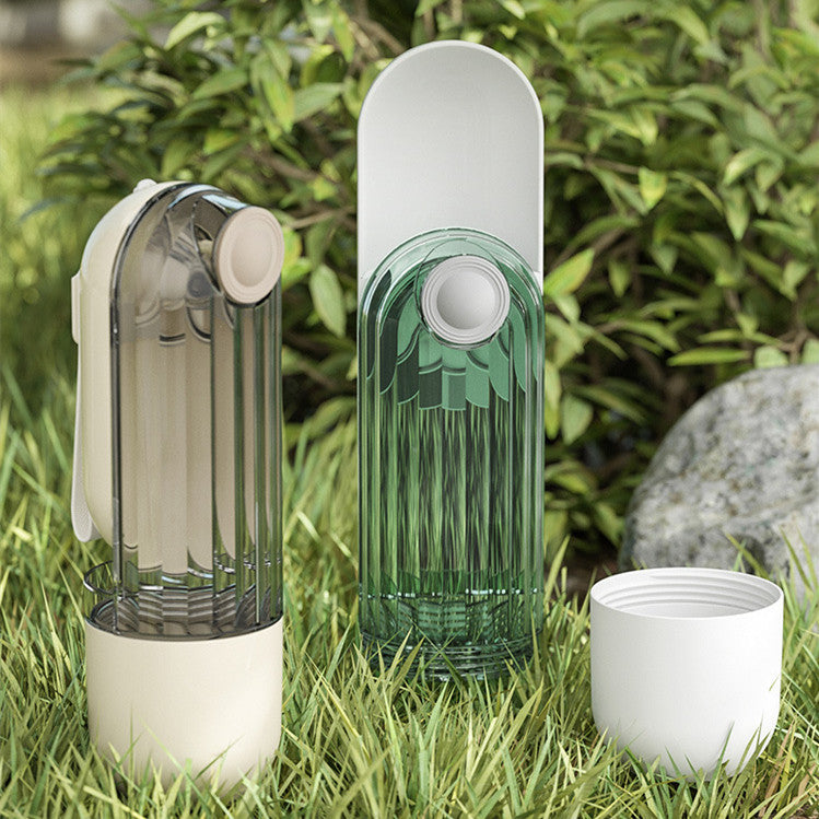 Portable 2-in-1 Pet Water and Food Container - Eco-Friendly Travel Solution
