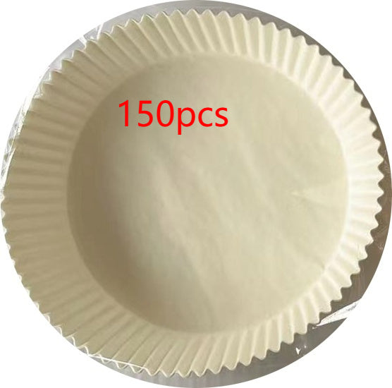 Eco-Friendly Air Fryer Paper Liners - Unbleached, Biodegradable, Round