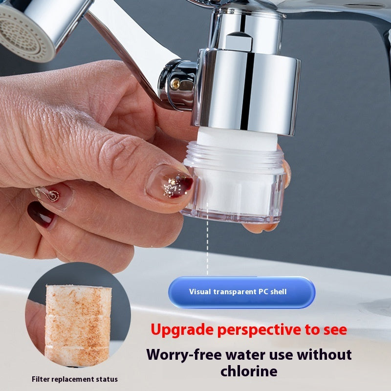 Water-Saving Faucet Water Filter with 1080° Rotation