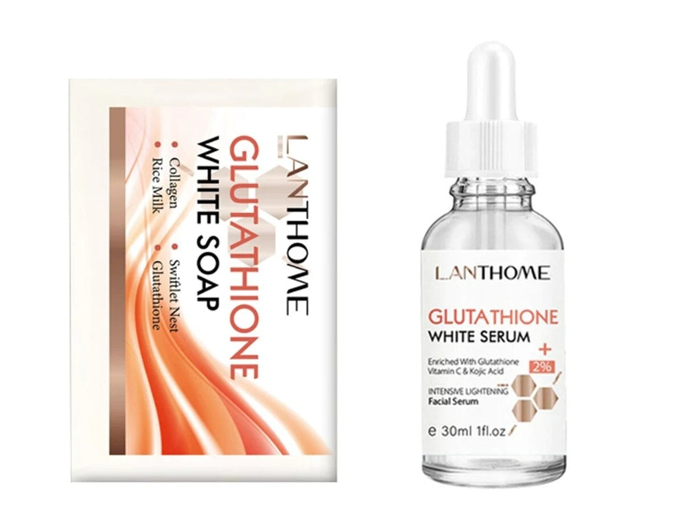 Natural Glutathione White Soap Bar for Skin Whitening and Exfoliation