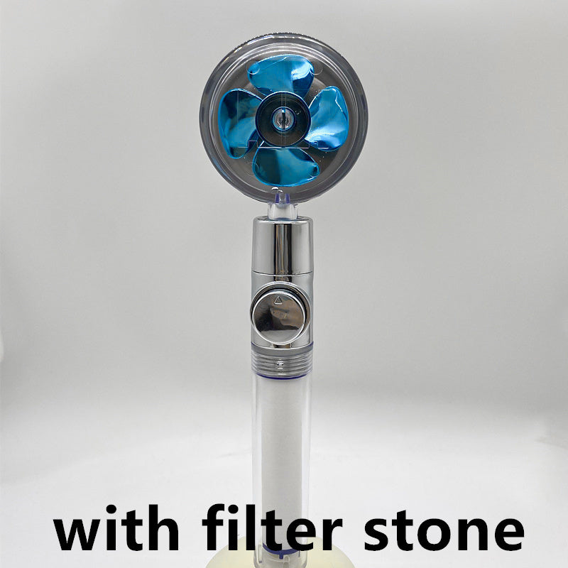 Water-Saving Handheld Shower Head with 360° Rotation and Adjustable Angles