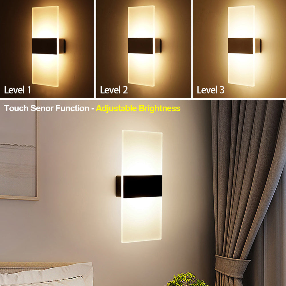Rechargeable Touch Dimming Wall Light - Eco-Friendly, No Wiring Needed