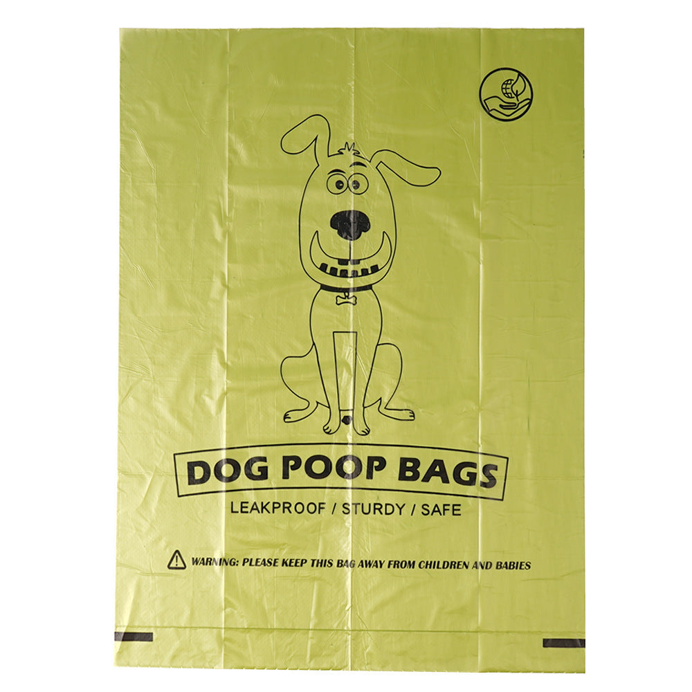 Eco-Friendly Biodegradable Dog Poop Bags - Green & Teal Waste Bags for Pets