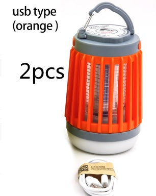 Solar & USB-Powered Mosquito Killer Lamp - Eco-Friendly Pest Control