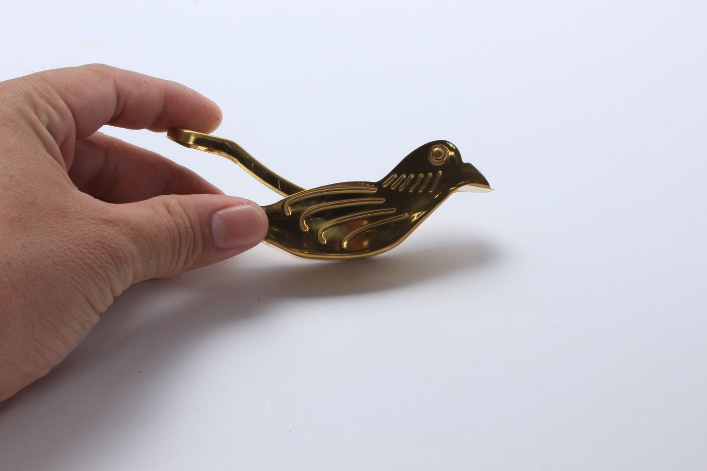 Bird-Shaped Stainless Steel Lemon Press - Eco-Friendly Manual Citrus Juicer