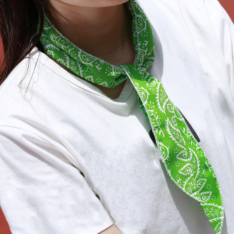 Eco-Friendly Cooling Scarf - Reusable Neck Wrap for Sustainable Comfort