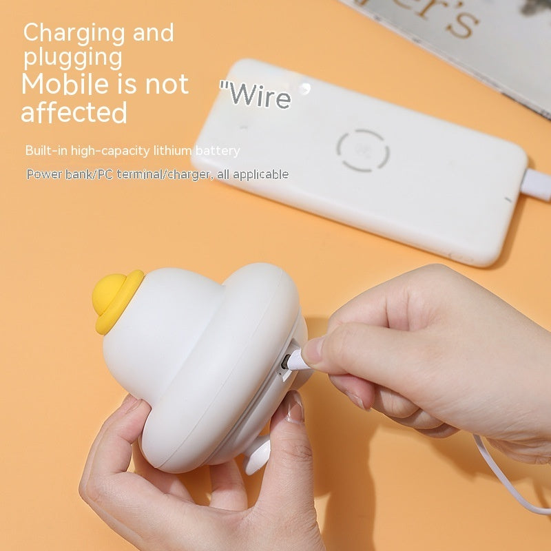 Eco-Friendly Cartoon Character Night Light - Energy-Efficient LED