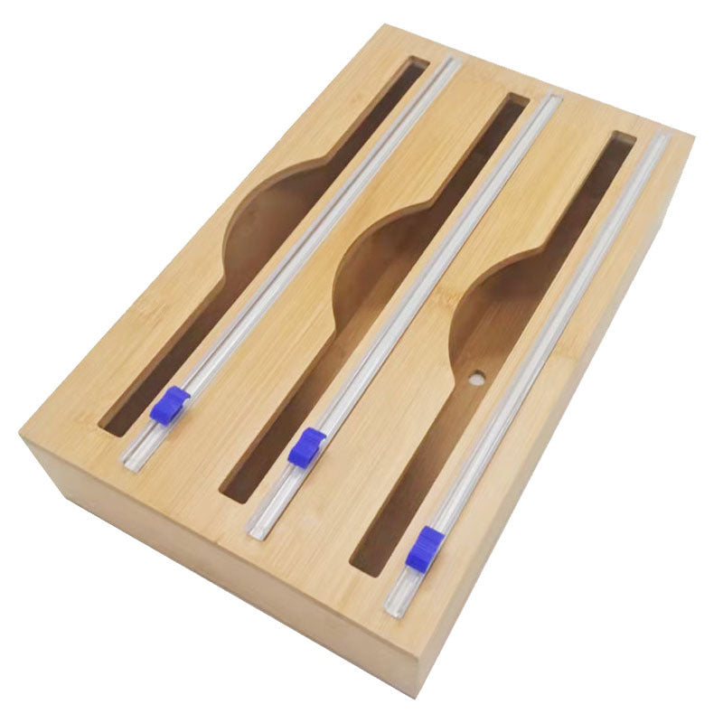 Eco-Friendly Bamboo Drawer Organizer with Adjustable Dividers