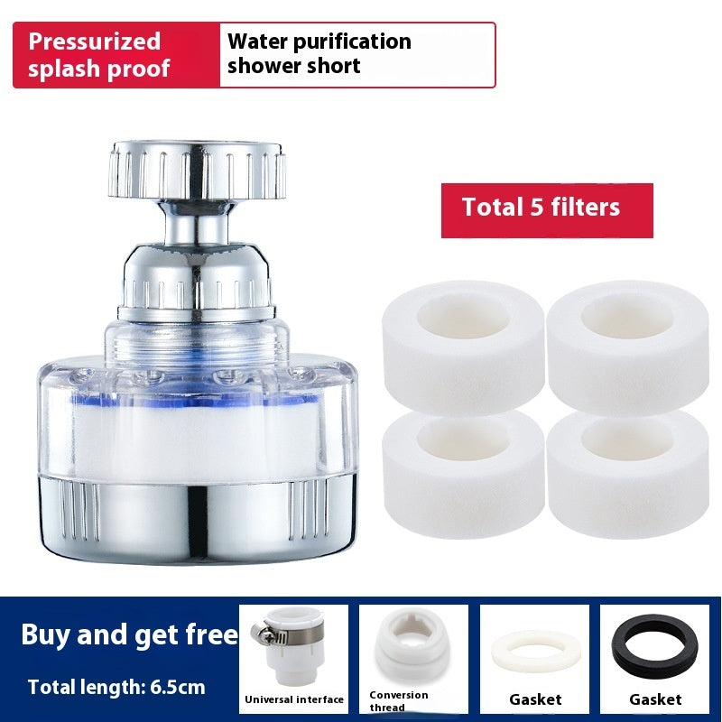 Water-Saving Filter Shower Head for Healthier Skin and Hair