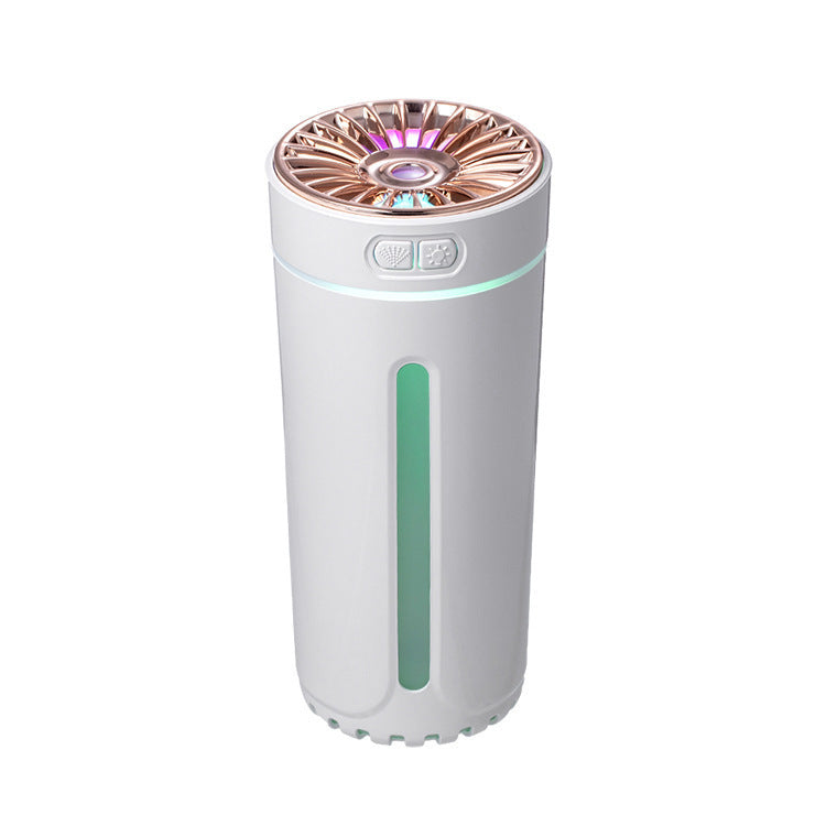 Portable Car Humidifier with Blue LED Light - Enhance Air Quality On-the-Go