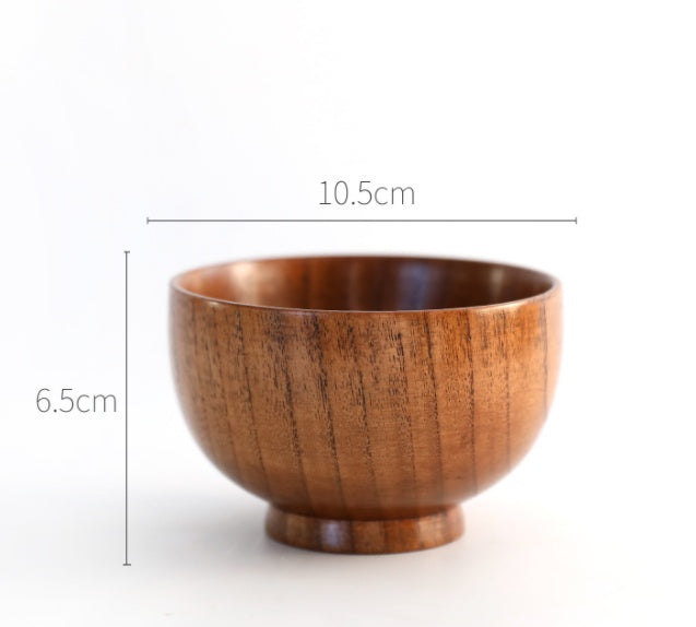 Eco-Friendly Wooden Bowls - Sustainable Kitchenware for Zero-Waste Living