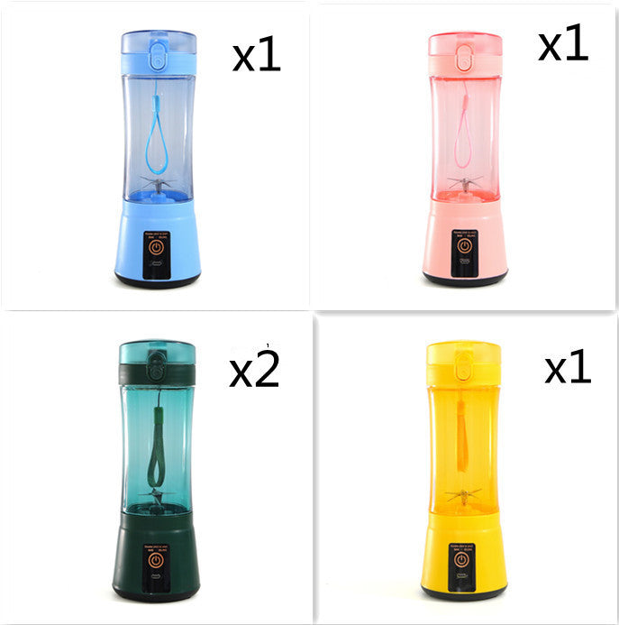 Portable Multi-Color Blender for On-the-Go Fresh Drinks