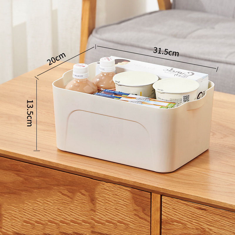 Stackable Rectangular Storage Bins - Space-Saving, Durable, Multi-Use