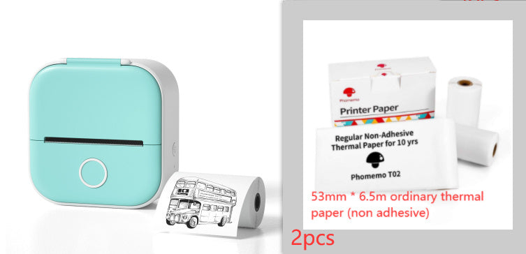 Compact Eco-Friendly Portable Label Printer for Home Organization