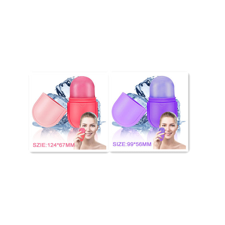 Light Blue Reusable Ice Roller for Skin Care and Wellness