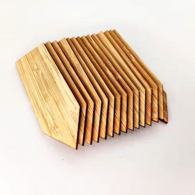 Eco-Friendly Geometric Wooden Hooks for Sustainable Home Organization