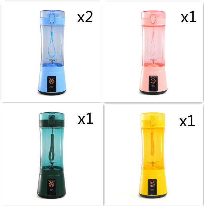 Portable Multi-Color Blender for On-the-Go Fresh Drinks