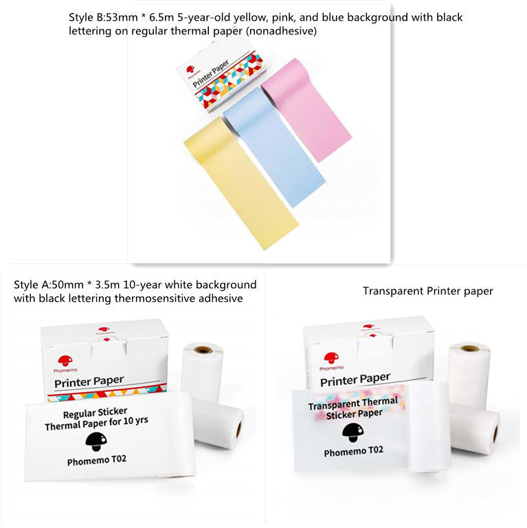Compact Eco-Friendly Portable Label Printer for Home Organization