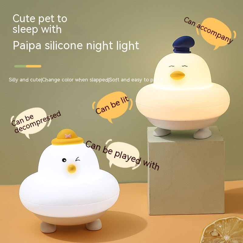 Eco-Friendly Cartoon Character Night Light - Energy-Efficient LED