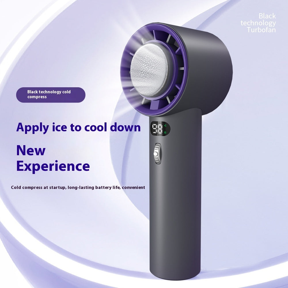 Portable Eco-Friendly Handheld Fan for Personal Cooling